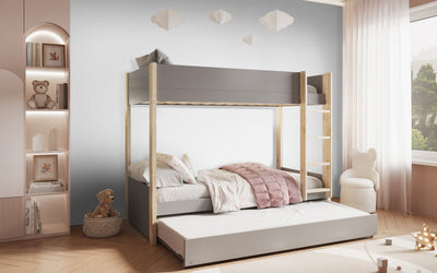 Noomi Tipo Bunk Bed with Optional Trundle