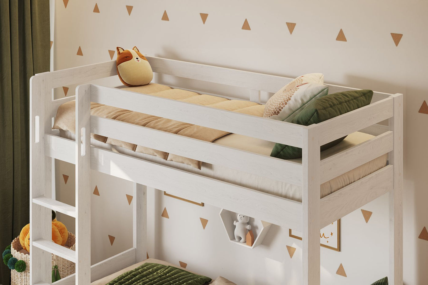 Noomi Nora Solid Wood Shorty Bunk Bed